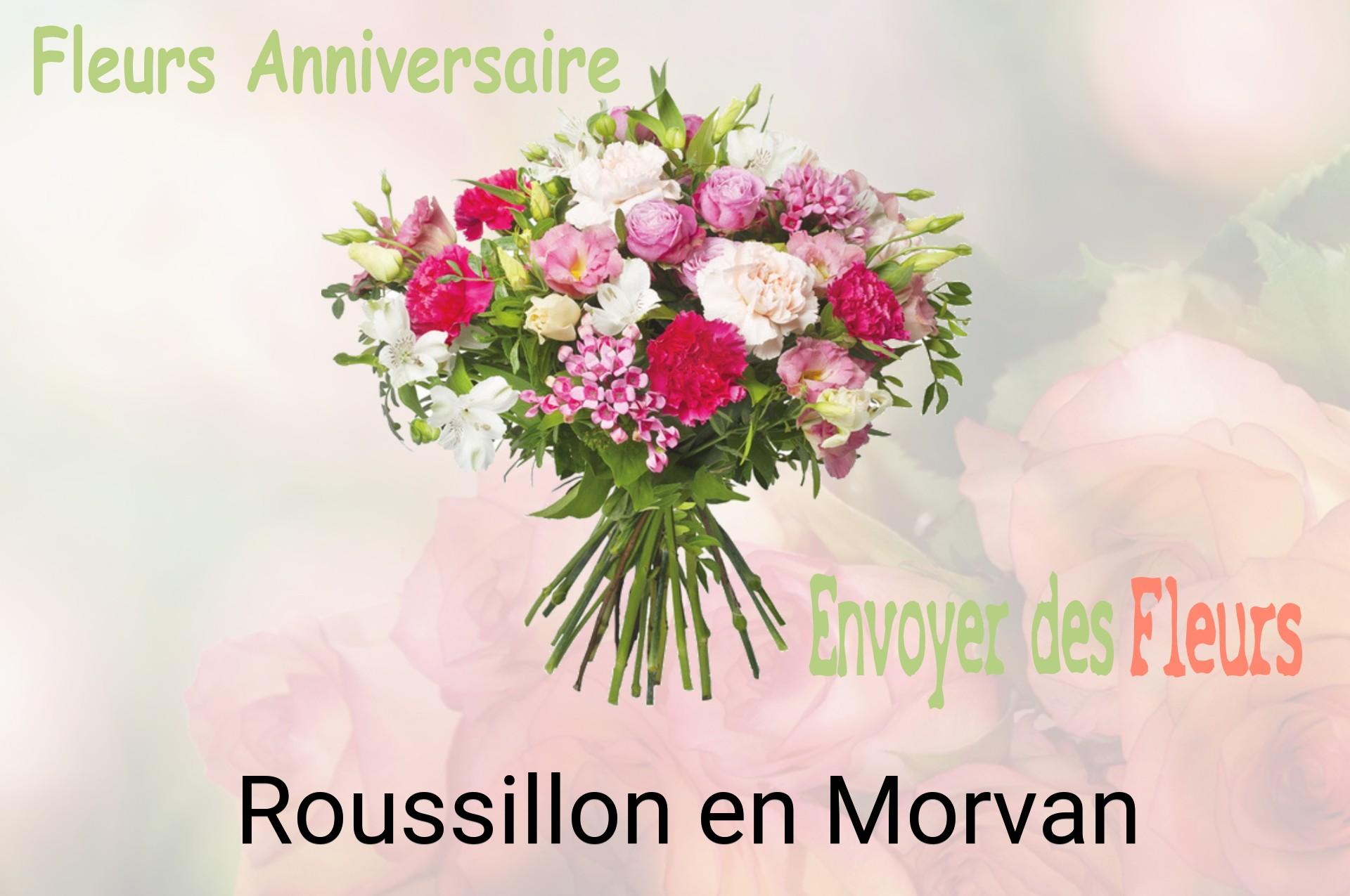 Bouquet de fleurs d’anniversaire livré à Roussillon-en-Morvan